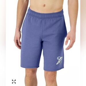 Champion Men's Powerblend 10" Graphic Shorts Size 2XL Purple